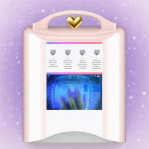AI Nail Lamp Fast Gel Curing Hands Safe LED UV Light for Nail Salon Home Use