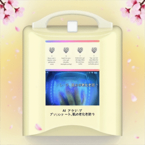 AI Nail Lamp LED UV Gel Dryer Quick Curing No Harm to Hands Professional Use
