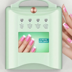 AI Nail Lamp Smart Gel Curing Light No Smudge Hands Friendly Salon and Home